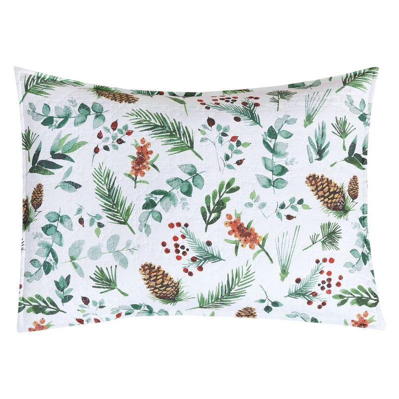 C&F Home Jovie Pinecone Cotton Quilt Set  - Reversible and Machine Washable