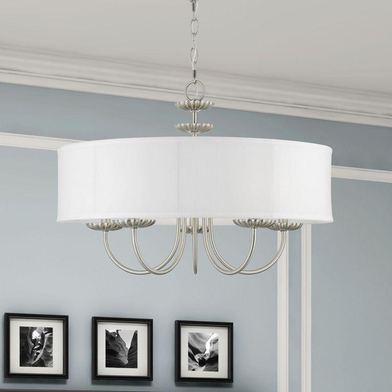 Livex Lighting Brookdale 5 - Light Pendant in  Brushed Nickel