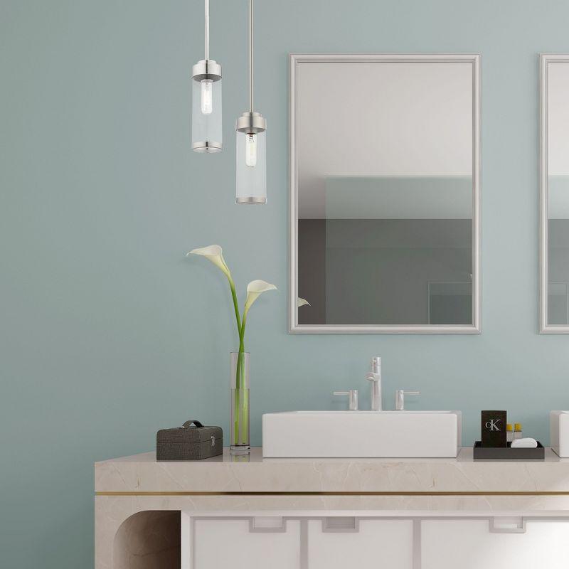 Livex Lighting Hillcrest 1 - Light Pendant in  Polished Chrome