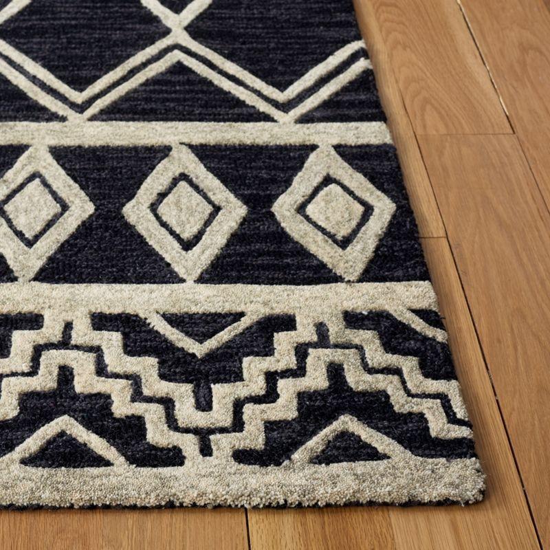 Union Rustic Abbegail Hand Tufted Wool Southwestern Rug