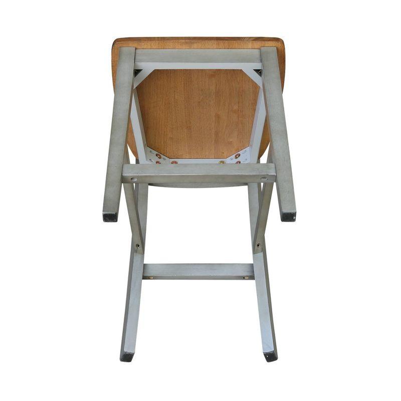 International Concepts 24" San Remo Counter Height Barstool Natural