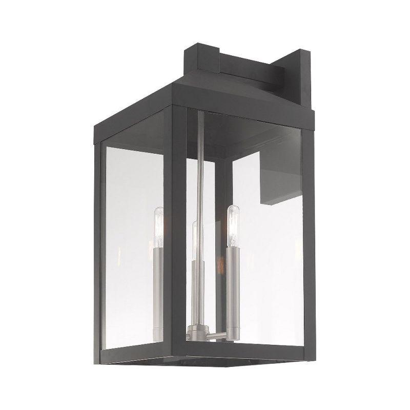 Livex Lighting Nyack 3 - Light Wall Light in  Scandinavian Gray