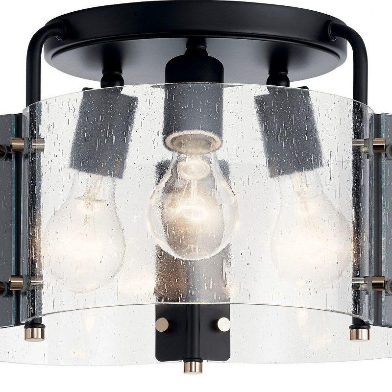 Kichler Lighting Thoreau 3 - Light Semi-Flush Mount in  Black