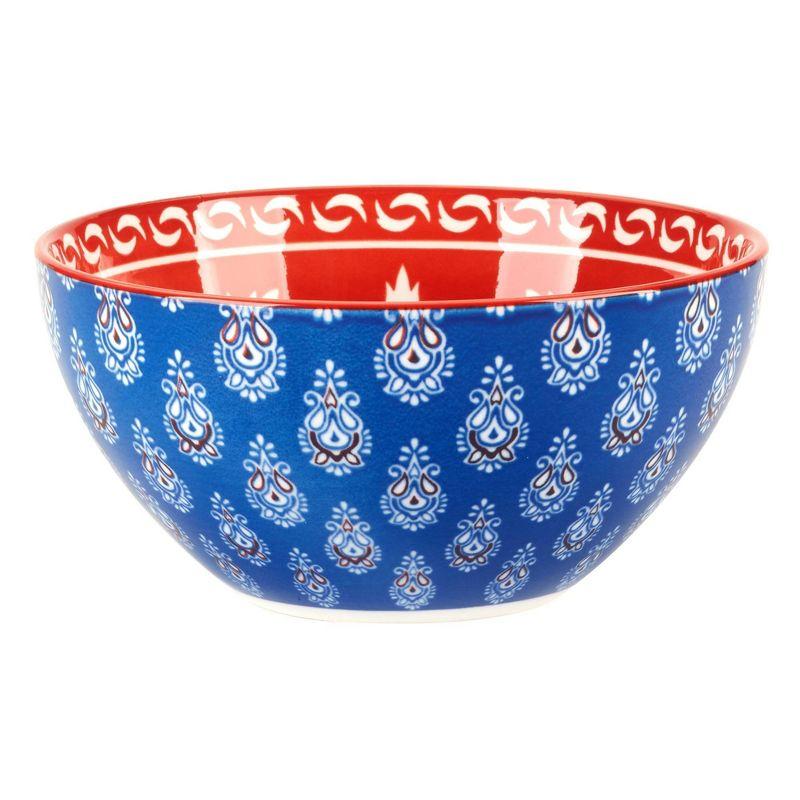 Certified International Panache Set of 6 All Purpose Bowl 6.25in 6 asst 6.25in Diam x 3in 30oz | Wayfair