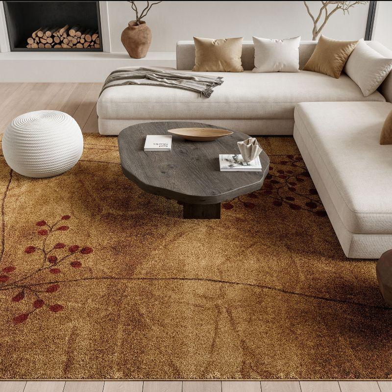 Nourison Somerset Latte Area Rug ST74 6'7" x 9'7"