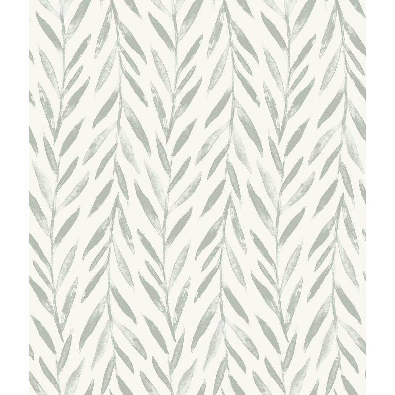 Grey Willow Peel and Stick Wallpaper, 20.5 in