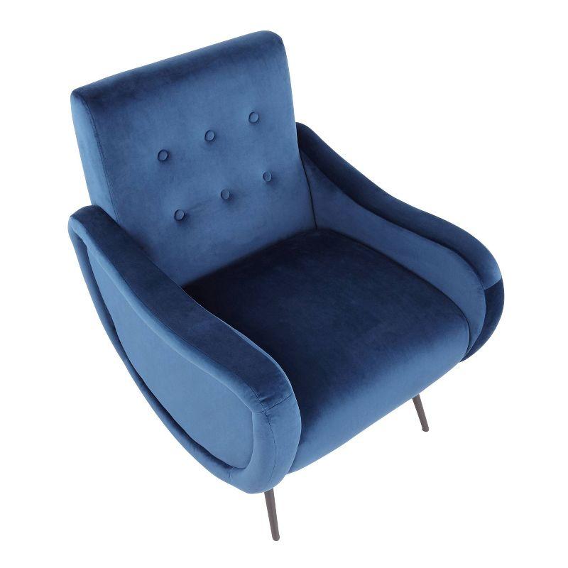 Evatt Velvet Armchair