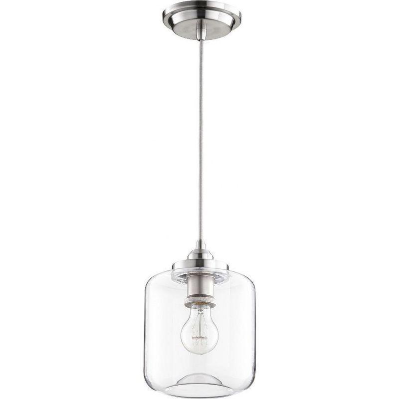 Quorum Lighting 1 - Light Pendant in  Satin Nickel