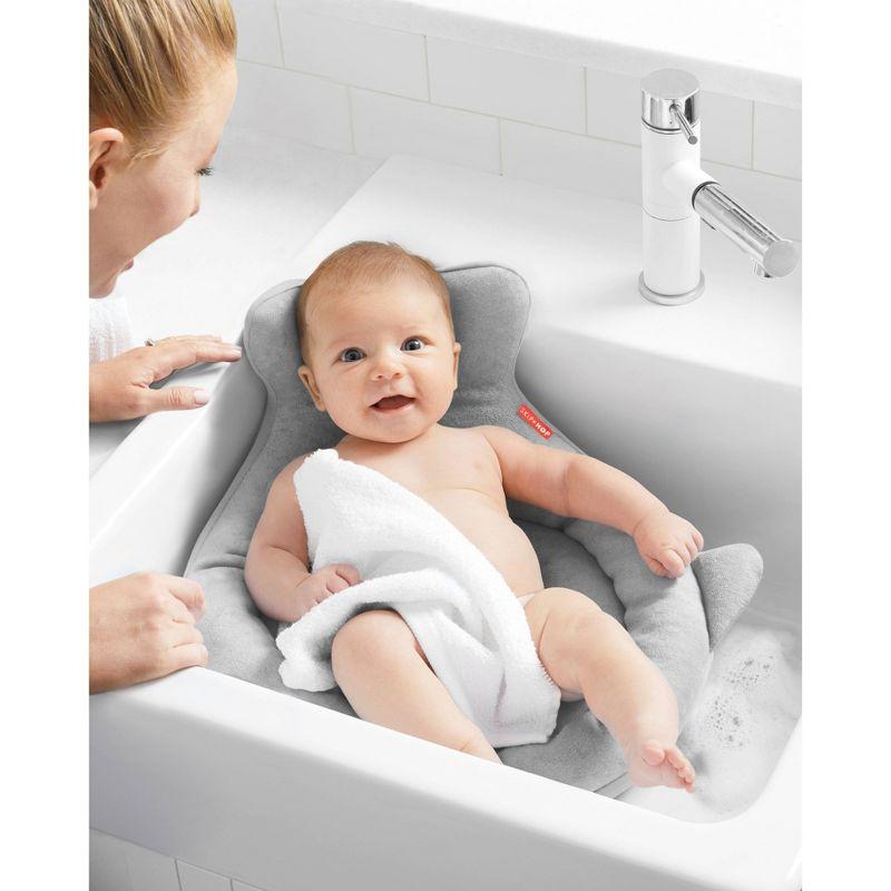 Skip Hop Moby SoftSpot Sink Baby Bather - Gray