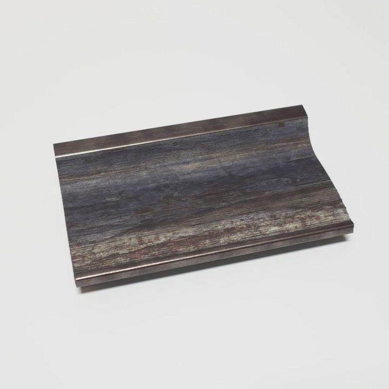 Amanti Art Alta Rustic Char Picture Frame Opening Size 24x36 in.