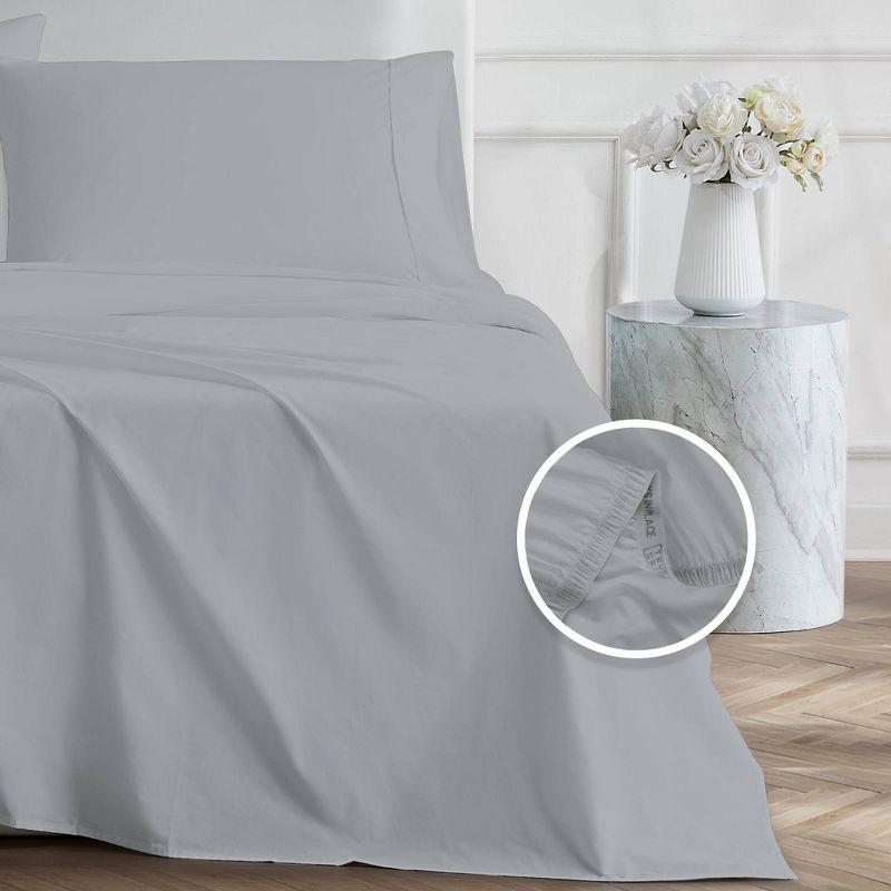 600 Thread Count Cotton Sateen Sheet Set - Aireolux