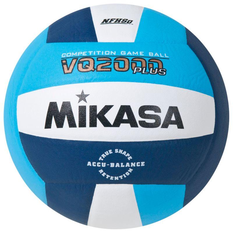 Columbia Blue and Navy Micro Cell Volleyball, Size 5