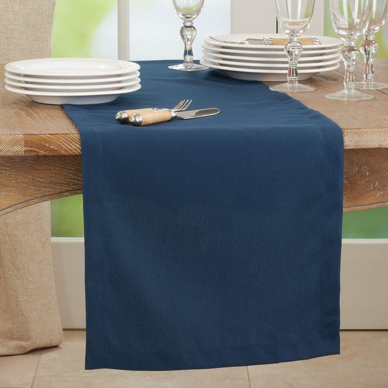 Saro Lifestyle Solid Color Everyday Table Runner