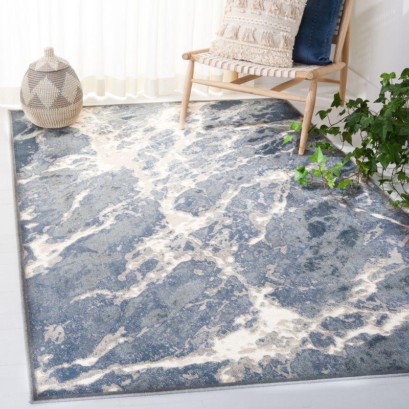 Paradise PAR884 Power Loomed Area Rug - Beige/Blue - 3'3"x5'7" - Safavieh.