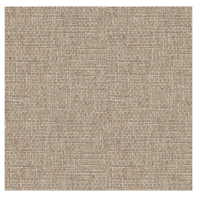 Modern Barrel Accent Chair Flax Brown - HomePop: Upholstered, Transitional Style, Bedroom & Living Room