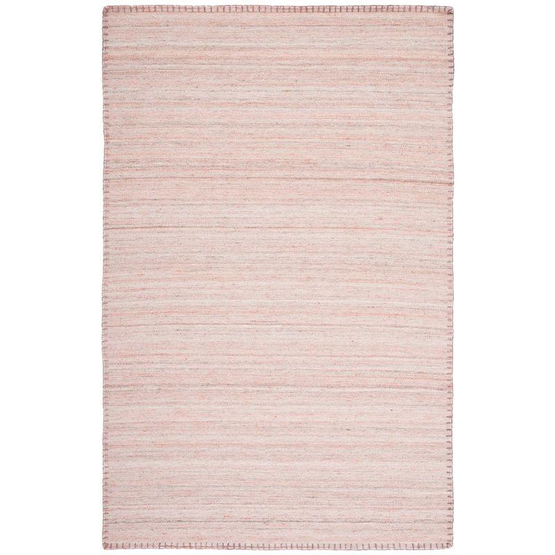 Kilim KLM651 Hand Woven Area Rug - Light Pink - 4'x6' - Safavieh.