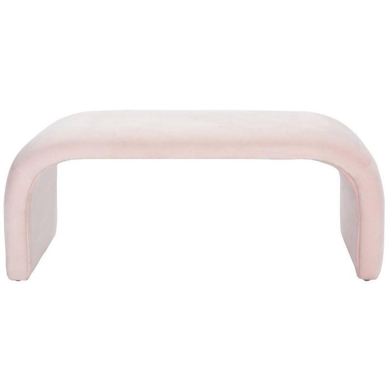 Tenko Bench - Light Pink - Safavieh