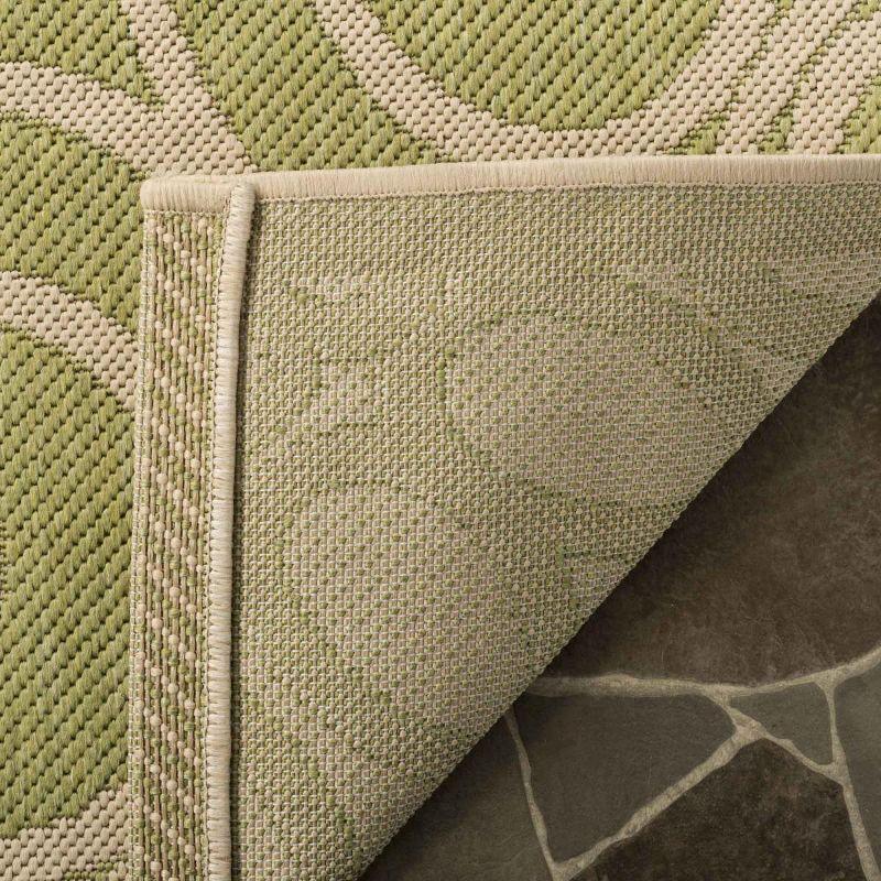 Martha Stewart Rosamond - MSR4244 - Indoor Power Loomed Runners - Lily Pad - 2'7"x5'