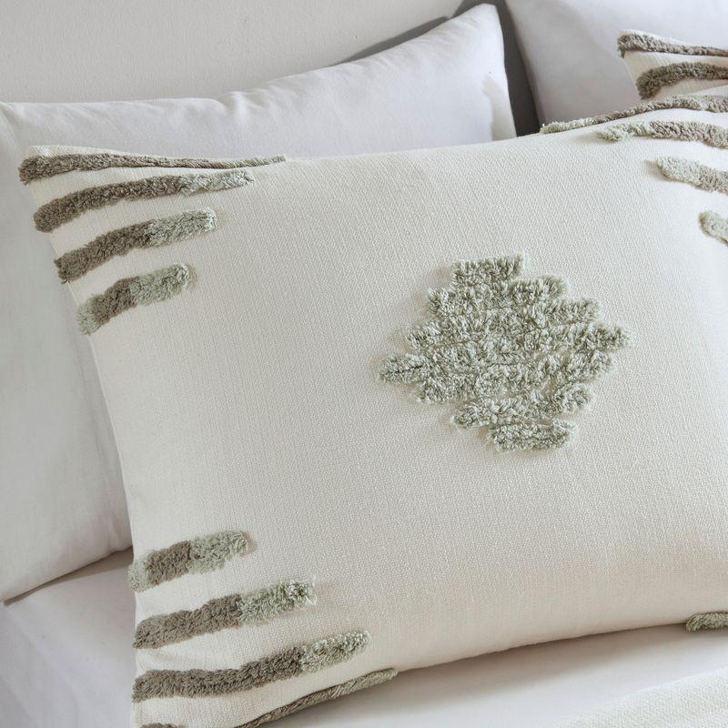 INK+IVY Tahli 3 Piece Cotton Blend Chenille Comforter Set