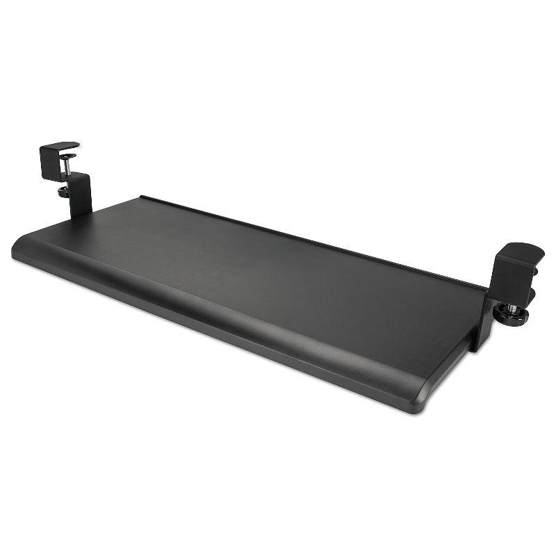 Alera AdaptivErgo Clamp-On Keyboard Tray 27 1/2" x 12 1/4" Black KBT1B