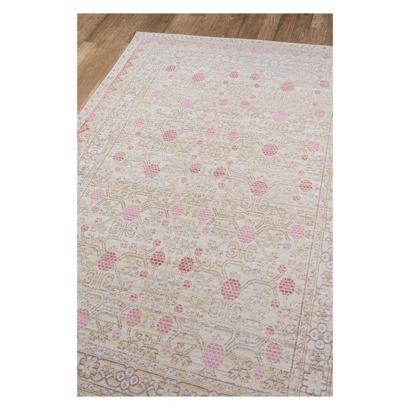 Isabella Addaneye Floral Loomed Accent Rug - Momeni