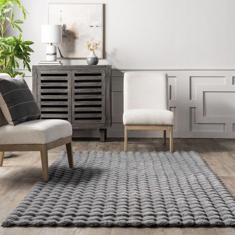 Nuloom Cloud Collection Shag Indoor Area Rug