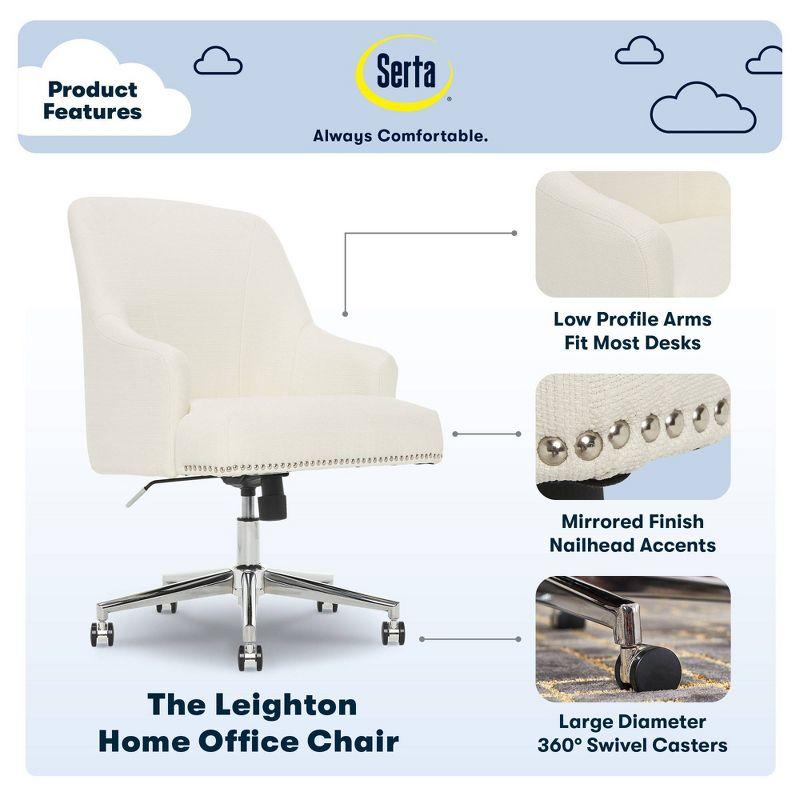 Style Leighton Home Office Chair - Serta