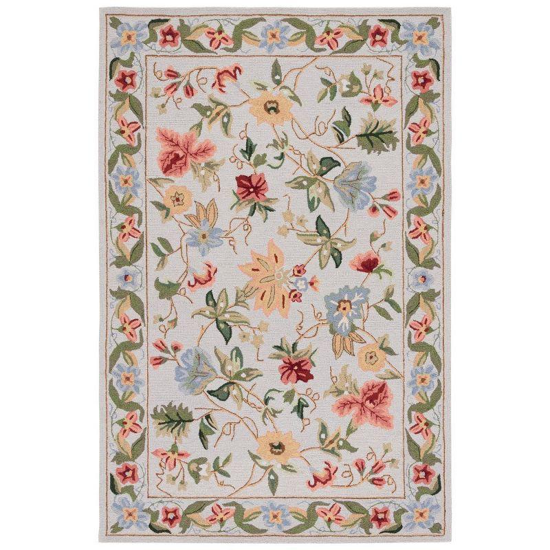 Chelsea HK311 Handmade Area Rug - 5'3"x8'3" - Grey - Safavieh