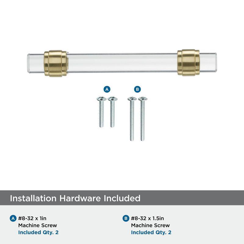 Glacio 3 3/4" Center to Center Bar Pull