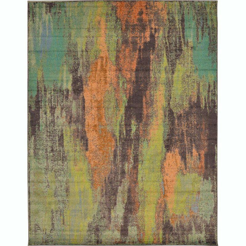 Unique Loom 10' 0 x 13' 1 Jardin Lilly Multi Area Rug