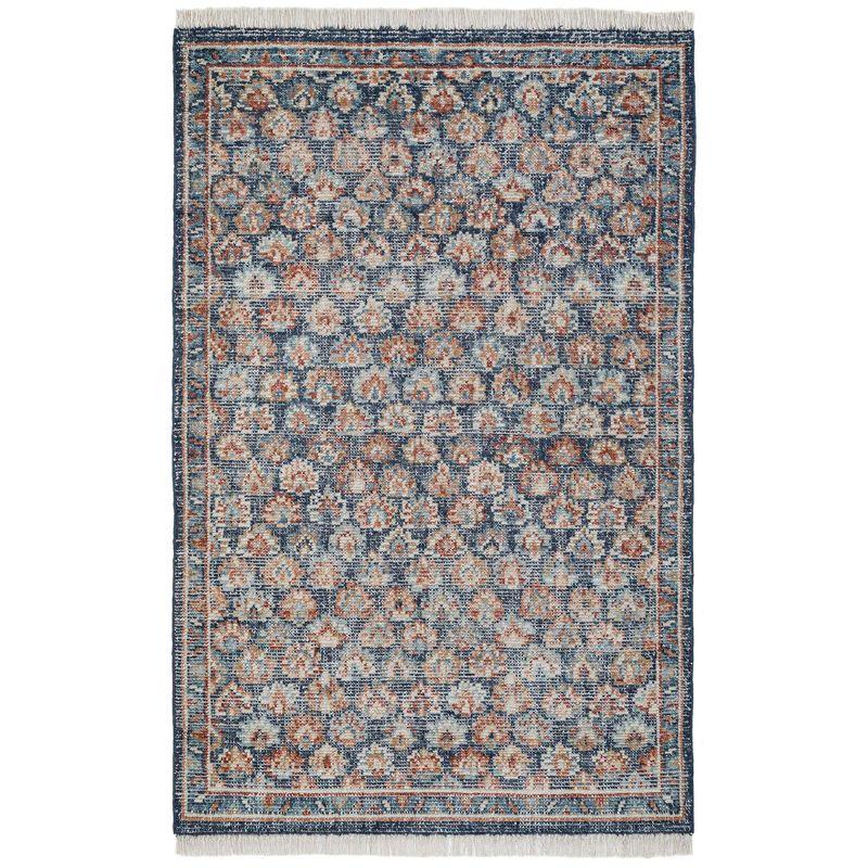 Birch Lane™ Hand Knotted Wool Floral Rug