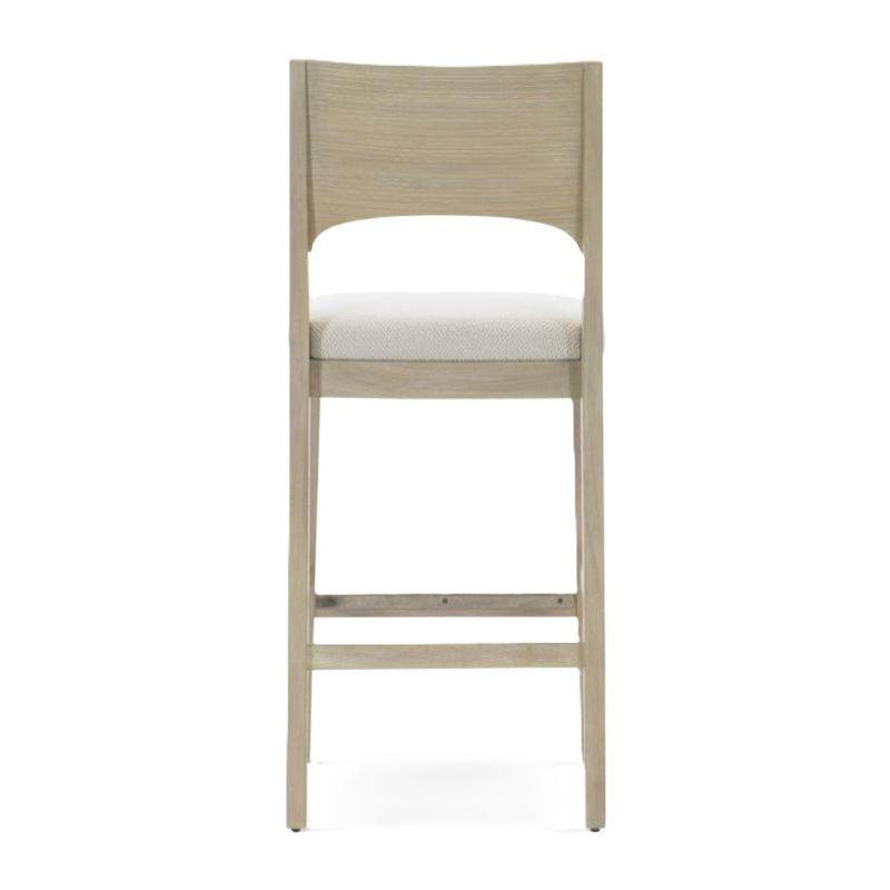 Bernhardt Solaria Upholstered Counter Stool with Solid Wood Frame