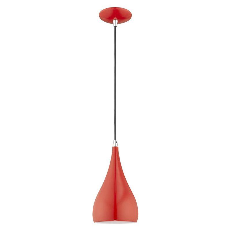 Schultz Single Light Metal Dimmable Pendant
