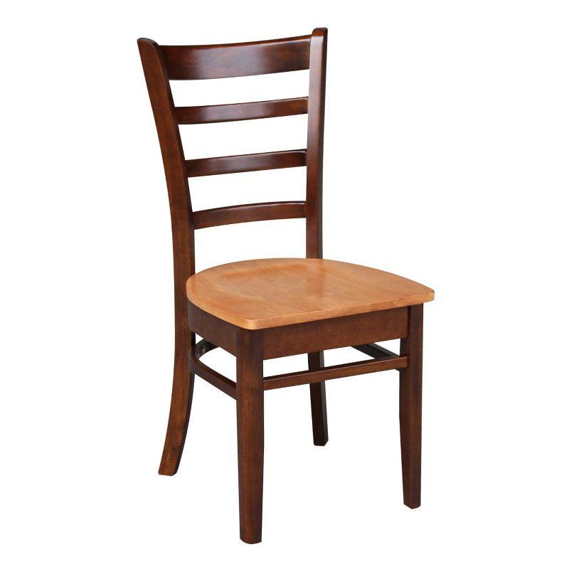 International Concepts Set of Two Emily Side Chairs