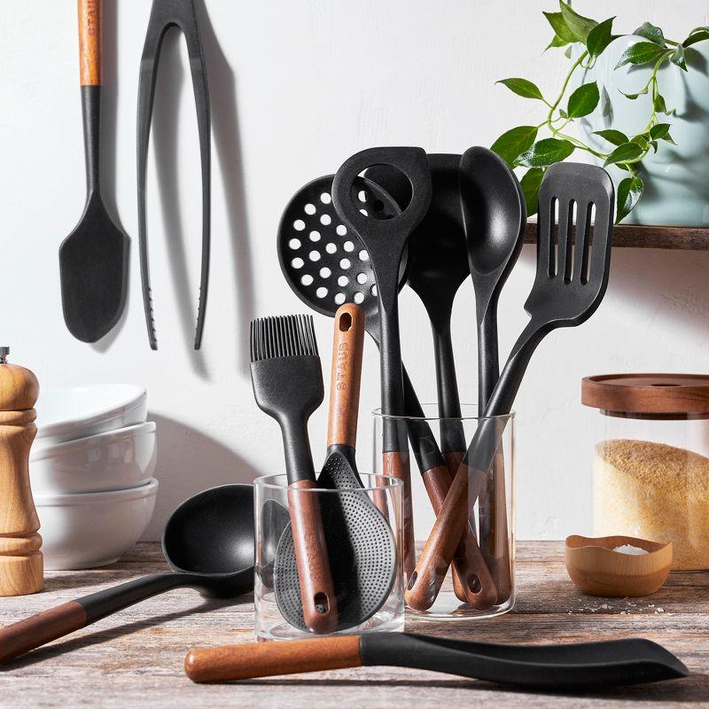 Staub Silicone and Wood Cooking Utensil Set