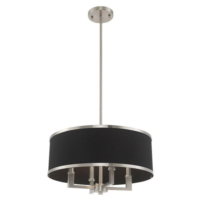 Livex Lighting Park Ridge 4 - Light Chandelier in  Brushed Nickel