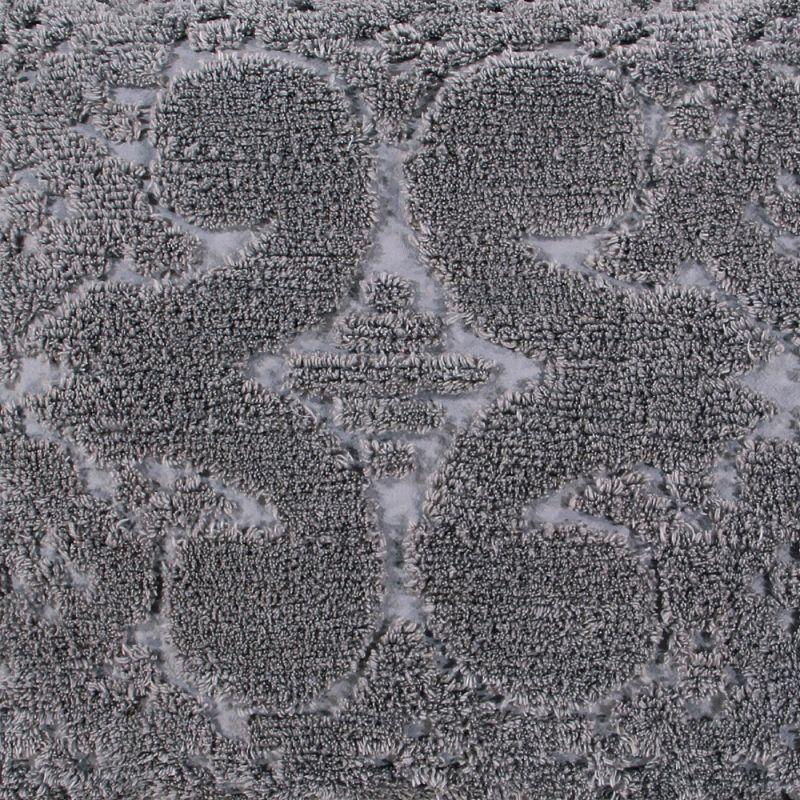 Queen Ashton Collection 100% Cotton Tufted Unique Luxurious Medallion Design Bedspread Gray - Better Trends