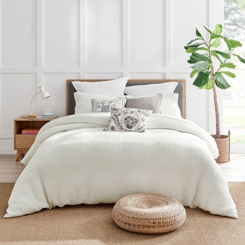 Mills Waffle Duvet Bedding Set - Levtex Home