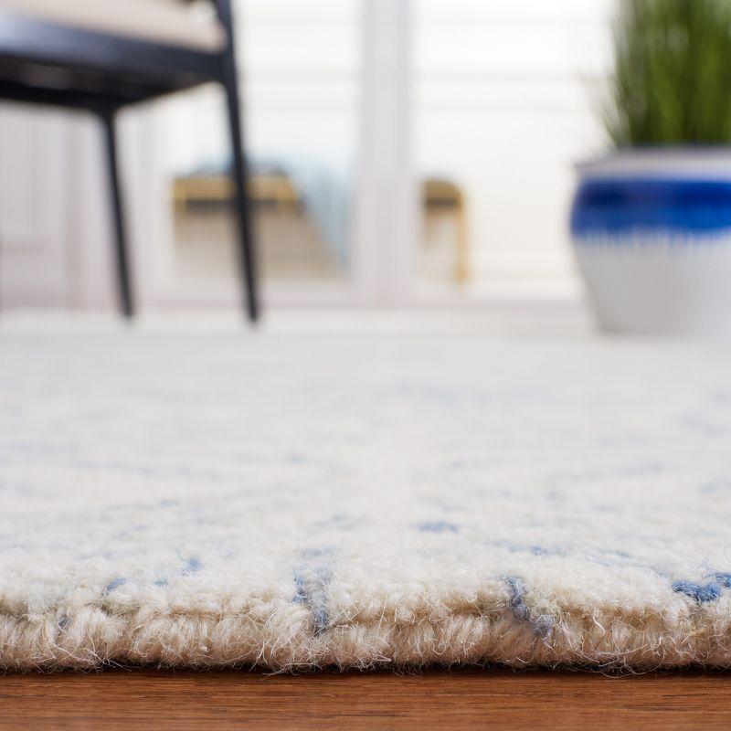 Jardin JAR728 Hand Tufted Accent Rug - Ivory/Blue - 3'x5' - Safavieh