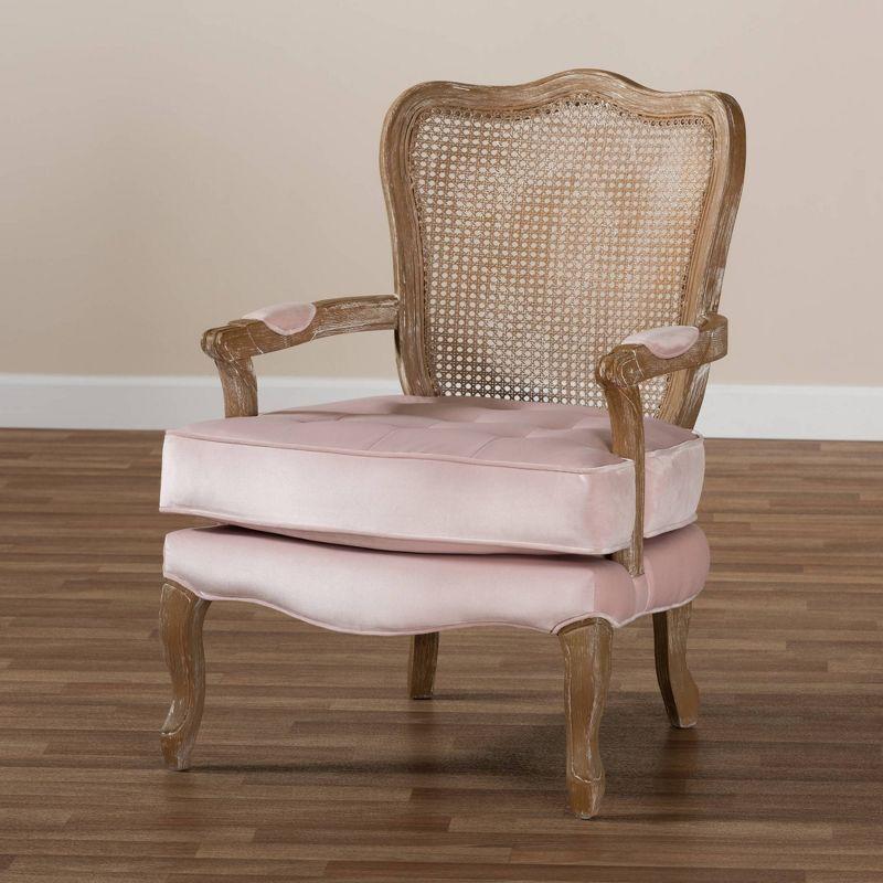 Danika Velvet Armchair