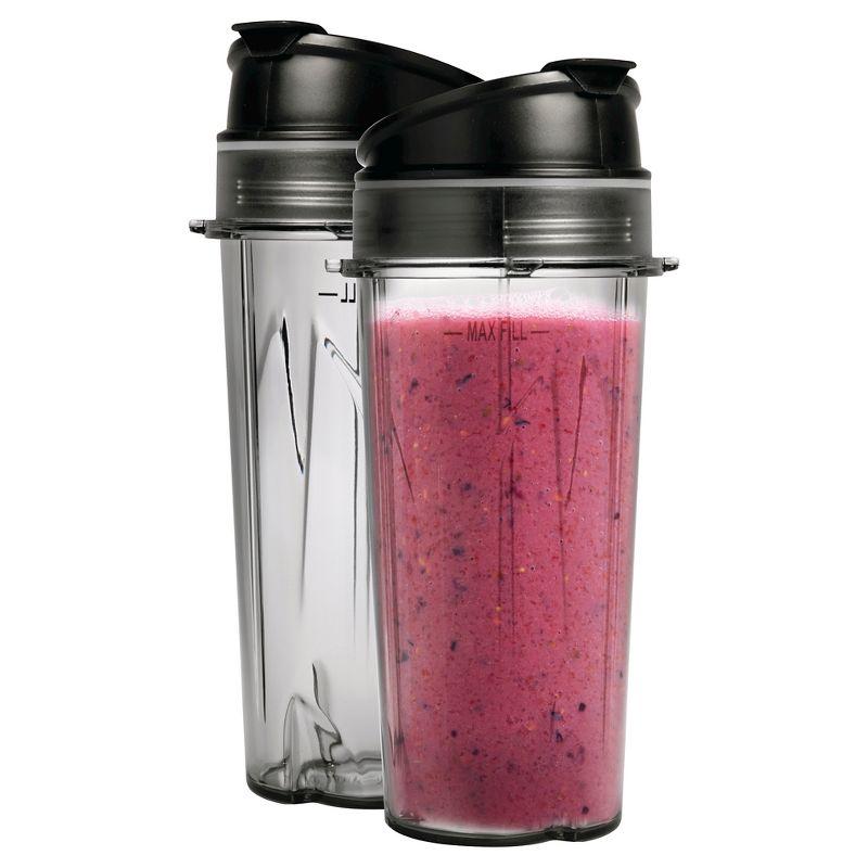 Ninja Fit Single-Serve Blender with Two 16oz Cups - QB3001SS: Personal Smoothie Blender, 700W, BPA-Free, Black