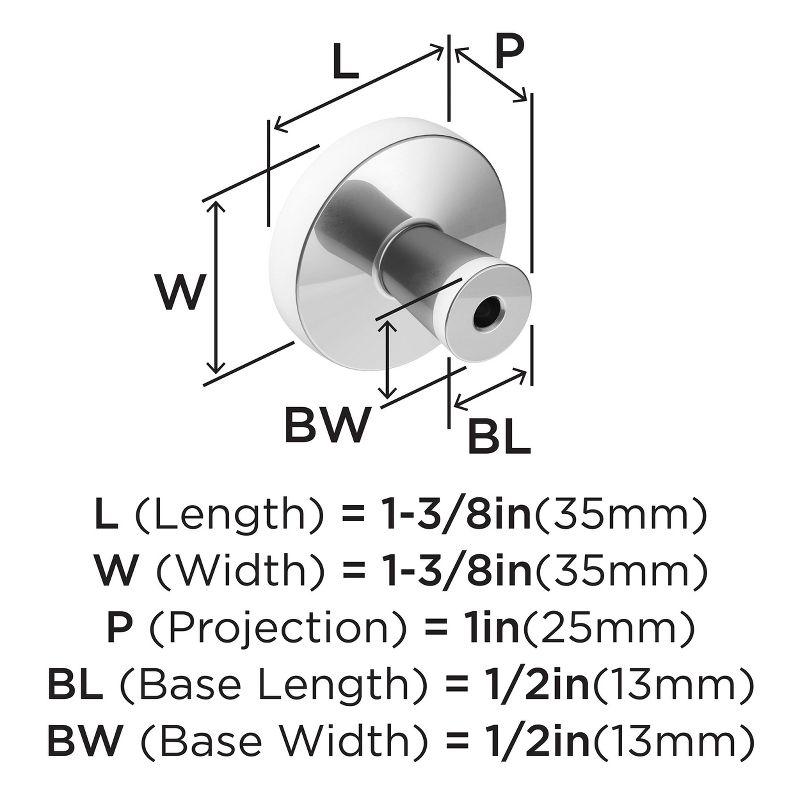 Mergence 1 3/8" Diameter Round Knob