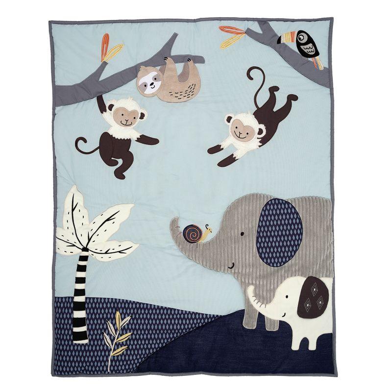 Lambs & Ivy Jungle Party 3 - Piece Crib Bedding Set