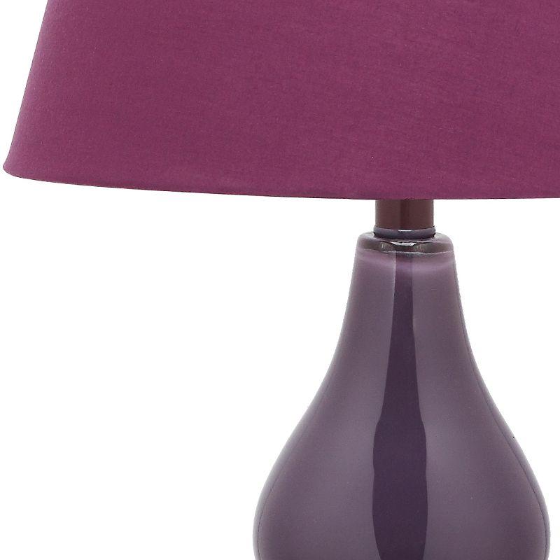 Cybil Double Gourd Lamp (Set of 2) - Dark Purple - Safavieh.