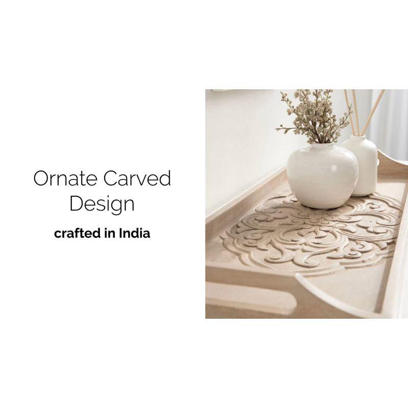 Kate and Laurel Arendahl Functional Mirror with Shelf - Gold, 21x32