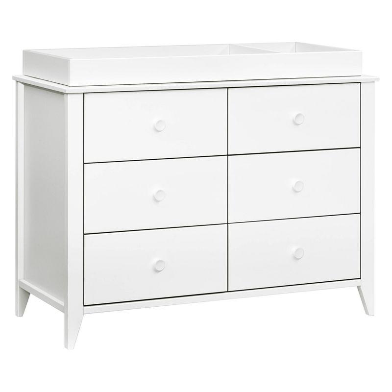 Sprout 6 Drawer 19.75" W Double Dresser