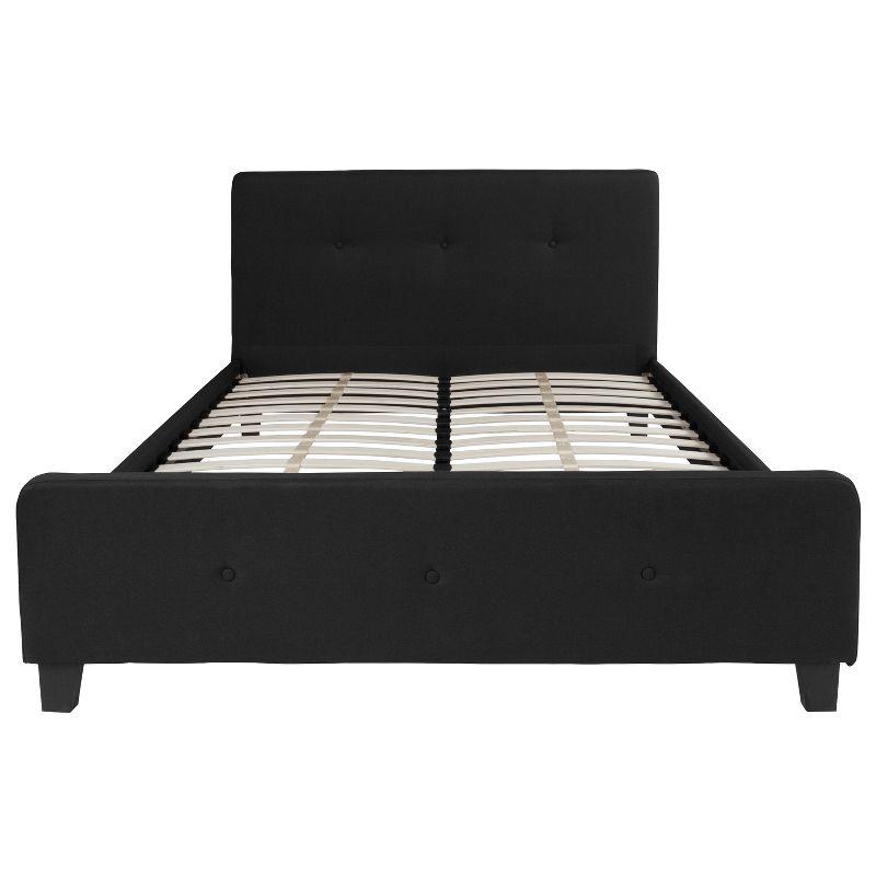 Flash Furniture Tribeca Button Tufted Upholstered Platform Bed