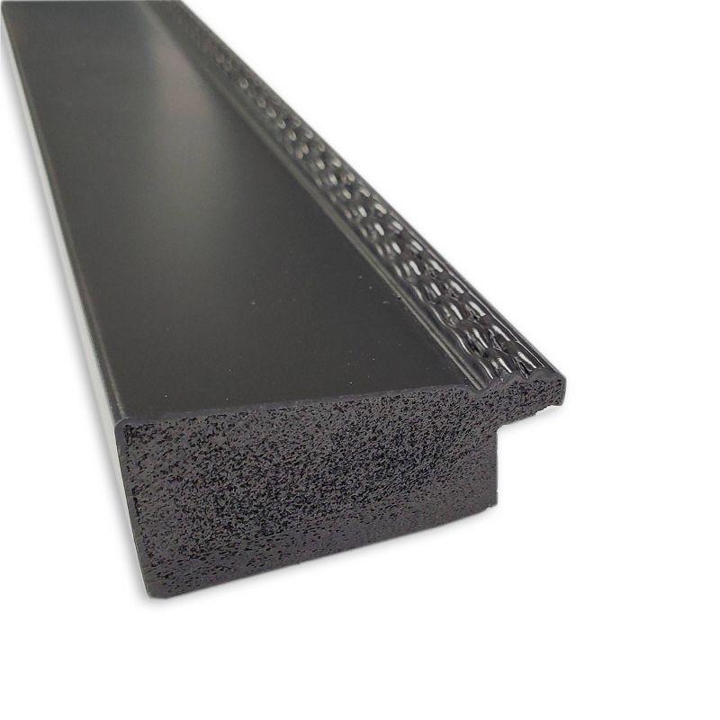 Amanti Art 31" x 25" Avon Framed Bathroom Vanity Wall Mirror Black: Modern Rectangular, Satin Finish, No Assembly Required