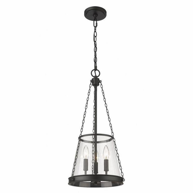 Z-Lite Prescott 3 - Light Pendant in  Matte Black