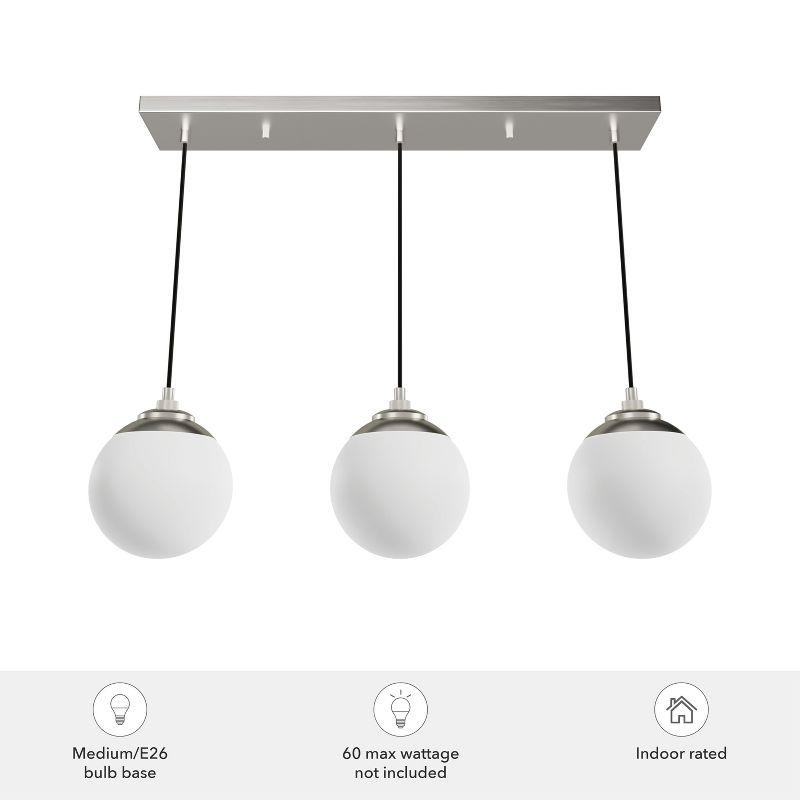 Hepburn 3 - Light Linear Globe Pendant
